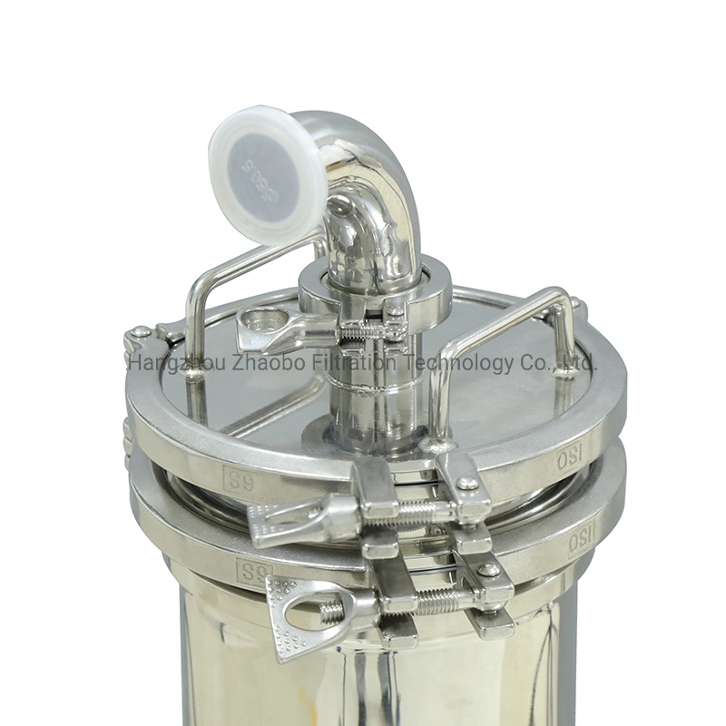High Quality Filter Housing SS304 Stainless Steel Multi Cartridge Filter Magnetic De-Ironing Filtration for Battery Electrode Slurry with 5 Rods