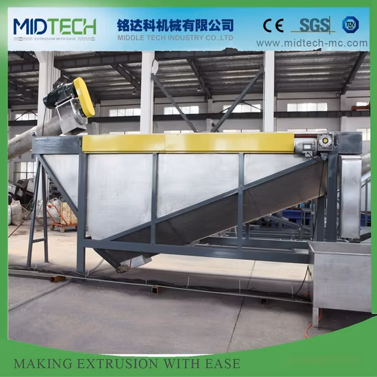 Waste Used PE PP Film Plastic Recycling Machine Plant Production Line