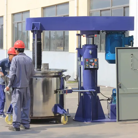 ISO Industry Hydraulic Pigment Paint Dispersing Machine