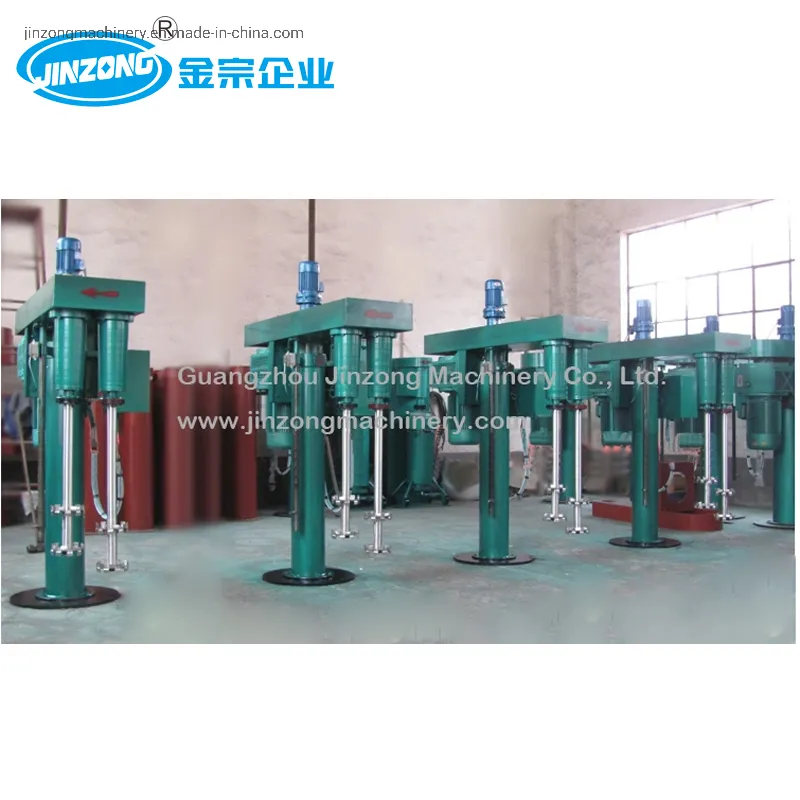 Double Shaft Latex Paint Dispersing Machine
