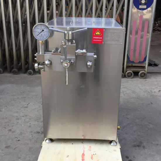 High Pressure Ice Cream Homogenization Mixer Lab Milk Homogenizer for Dairy Equipment
